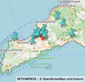 Mappa Via Rivolo San Liborio, 80063 Piano di Sorrento NA, Italia (2.75818)