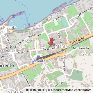 Mappa Corso Italia, 208, 80067 Sorrento, Napoli (Campania)