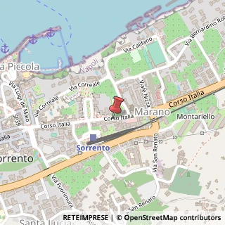 Mappa Corso Italia, 265, 80067 Sorrento, Napoli (Campania)