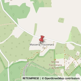 Mappa Contrada Trazzonara, Zona H 526, 74015 Martina Franca, Taranto (Puglia)