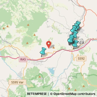 Mappa Contrada Giarrossa, 85100 Potenza PZ, Italia (4.75636)
