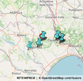 Mappa Via Giuseppe Mazzini, 74014 Laterza TA, Italia (9.70267)