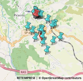 Mappa Strada Serralta, 85055 Picerno PZ, Italia (0.82857)