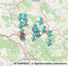 Mappa Strada Serralta, 85055 Picerno PZ, Italia (11.32)