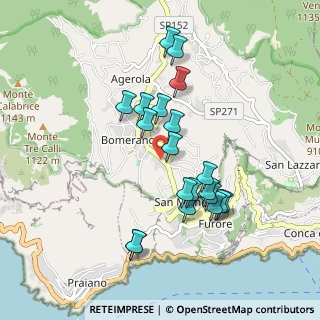 Mappa Via Tutti I Santi, 80051 Agerola NA, Italia (0.921)