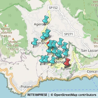 Mappa Via Tutti I Santi, 80051 Agerola NA, Italia (0.6765)