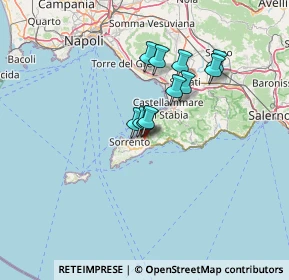 Mappa SP Mortora S. Liborio, 80063 Piano di Sorrento NA (10.36182)