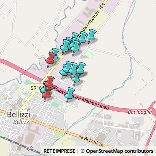 Mappa Via del Commercio, 84098 Bellizzi SA, Italia (0.386)