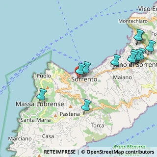 Mappa Via C.Italia, 80067 Sorrento NA, Italia (2.74417)