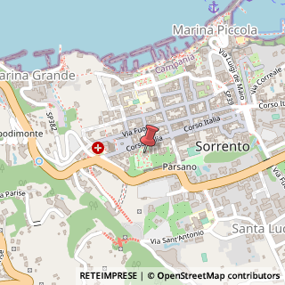 Mappa Corso Italia, 53, 80067 Sorrento, Napoli (Campania)