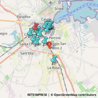 Mappa Piazza Repubblica di S. Marino, 72100 Brindisi BR, Italia (1.628)