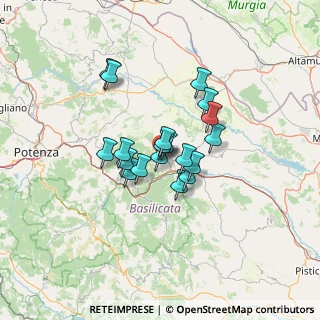 Mappa SP Tricarico - Boccanera, 75019 Tricarico MT, Italia (9.74947)