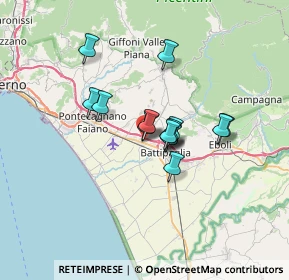 Mappa Via Guglielmo Marconi, 84092 Bellizzi SA, Italia (4.96857)