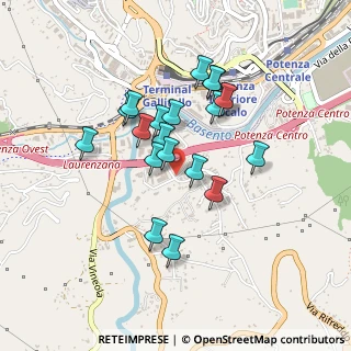 Mappa Via Sandro Pertini, 85100 Potenza PZ, Italia (0.3985)