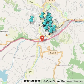 Mappa Via Sandro Pertini, 85100 Potenza PZ, Italia (1.86923)