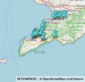 Mappa Via Cermenna, 80063 Piano di Sorrento NA, Italia (5.165)