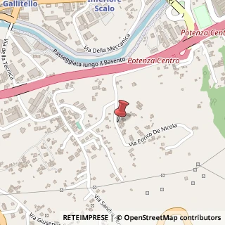 Mappa Via Enrico De Nicola, 24, 85100 Potenza, Potenza (Basilicata)