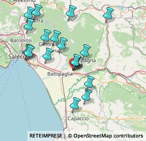 Mappa Via San Pietro Alli Marmi, 84025 Eboli SA, Italia (16.45684)