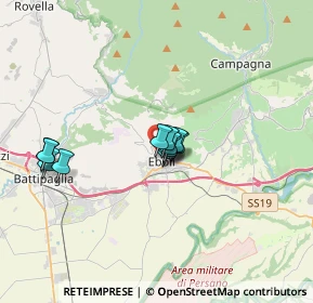 Mappa Via San Pietro Alli Marmi, 84025 Eboli SA, Italia (2.70545)