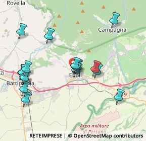 Mappa Via San Pietro Alli Marmi, 84025 Eboli SA, Italia (4.43294)