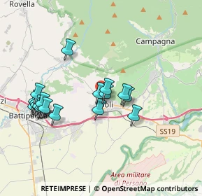 Mappa Via San Pietro Alli Marmi, 84025 Eboli SA, Italia (4.06)