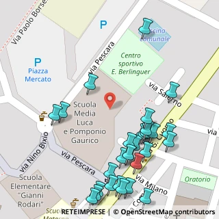 Mappa Via G. Cuomo, 84090 Bellizzi SA, Italia (0.09655)