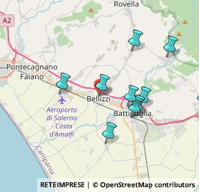 Mappa Via Pescara, 84092 Bellizzi SA, Italia (4.8925)