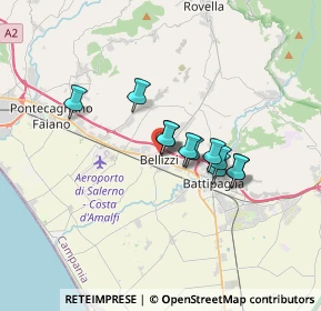 Mappa Via Pescara, 84092 Bellizzi SA, Italia (2.54091)