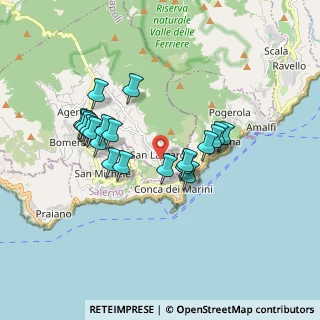 Mappa P.za Generale Avitabile, 80051 Agerola NA, Italia (1.683)