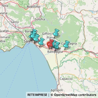 Mappa Via Sicilia, 84090 Montecorvino Pugliano SA, Italia (9.39231)