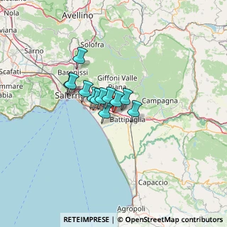 Mappa Via Sicilia, 84090 Montecorvino Pugliano SA, Italia (8.21667)