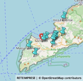 Mappa 80067 Sorrento NA, Italia (2.71364)