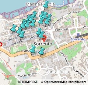 Mappa 80067 Sorrento NA, Italia (0.2505)