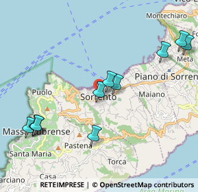 Mappa 80067 Sorrento NA, Italia (2.50364)