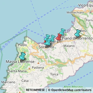 Mappa Vico Sant Aniello, 80067 Sorrento NA, Italia (1.71636)