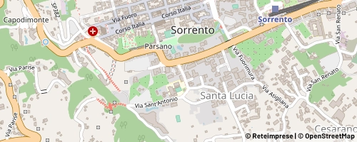 Mappa Sorrento