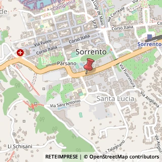 Mappa Via degli Aranci, 29 A, 80065 Massa Lubrense, Napoli (Campania)