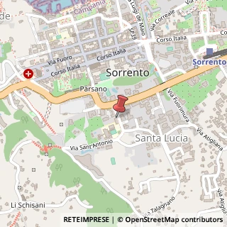 Mappa Via Parsano, 9, 80067 Sorrento, Napoli (Campania)