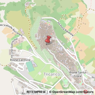 Mappa Via Rabatana, 1, 75019 Tricarico, Matera (Basilicata)