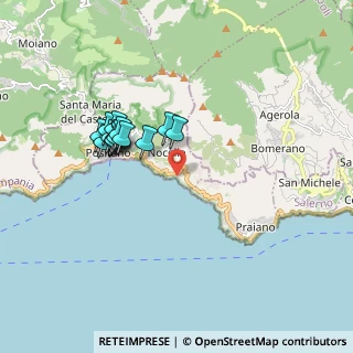 Mappa Via Spiaggia di Laurito, 84017 Positano SA, Italia (1.67714)
