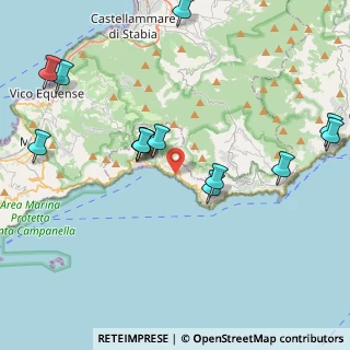Mappa Via Spiaggia di Laurito, 84017 Positano SA, Italia (5.02462)