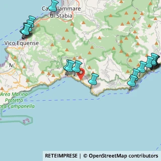 Mappa Via Spiaggia di Laurito, 84017 Positano SA, Italia (6.509)