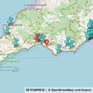 Mappa Via Spiaggia di Laurito, 84017 Positano SA, Italia (6.53667)