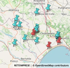 Mappa Via Crispi, 74014 Laterza TA, Italia (15.42588)