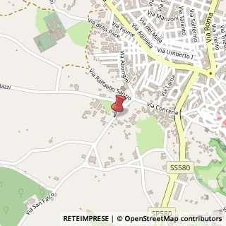 Mappa Via Giuseppe Montrone, 6, 74014 Laterza, Taranto (Puglia)