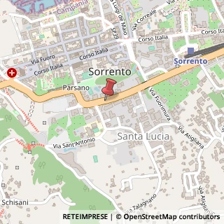 Mappa Via degli Aranci, 29/E, 80067 Sorrento, Napoli (Campania)