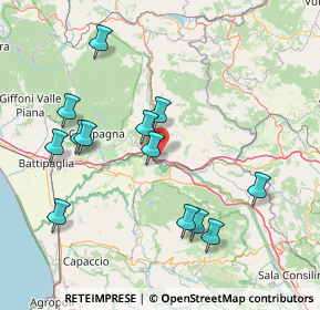 Mappa Unnamed Road, 84029 Sicignano degli Alburni SA, Italia (17.48769)