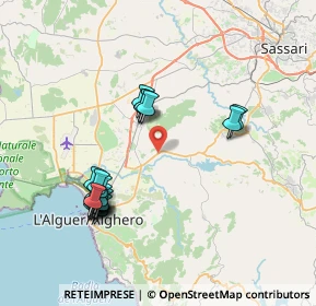 Mappa Località Santu Pedru, 07041 Alghero SS, Italia (8.2955)