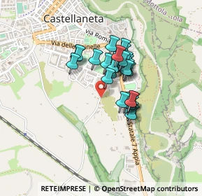 Mappa Via Mater Christi, 74011 Castellaneta TA, Italia (0.30345)