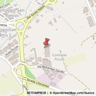Mappa Via Mohandas Gandhi, 21, 72100 Brindisi, Brindisi (Puglia)